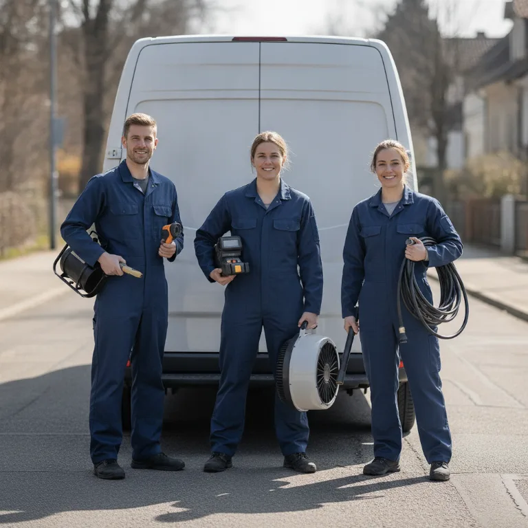 Wasserschadensanierung Team in Schaffhausen